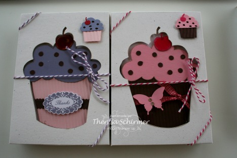 Boxed Cupcake Cards